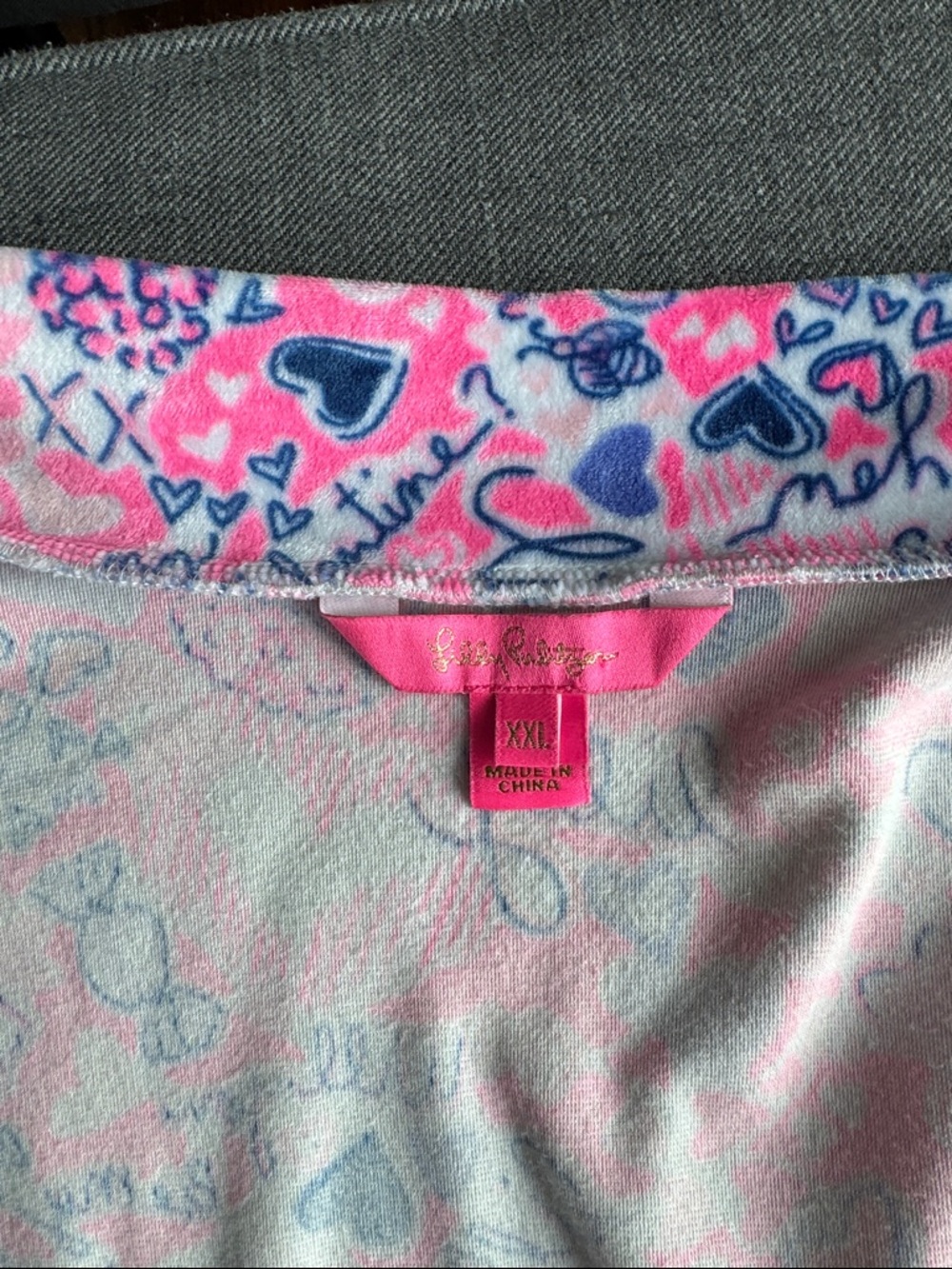 Lilly Pulitzer Women’s Pink Printed Wrap Robe XXL - Picture 11 of 14